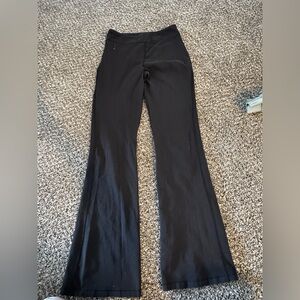 Aeropostale Black Women's Flared Leggings